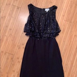 NWOT Black sleeveless maxi dress
